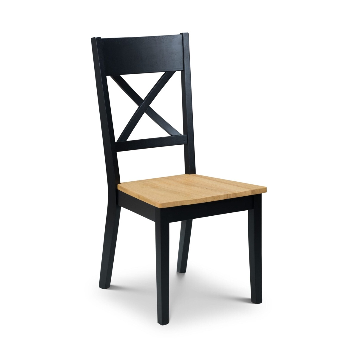 Hackney Chair Black/Oak