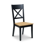 Hackney Chair Black/Oak