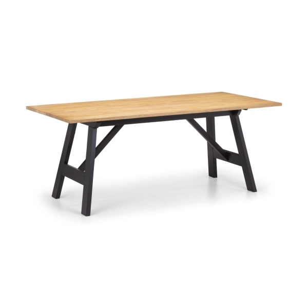 Hackney Table Black/Oak