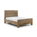 Compton Bed 135Cm Solid Acacia Oak Finish