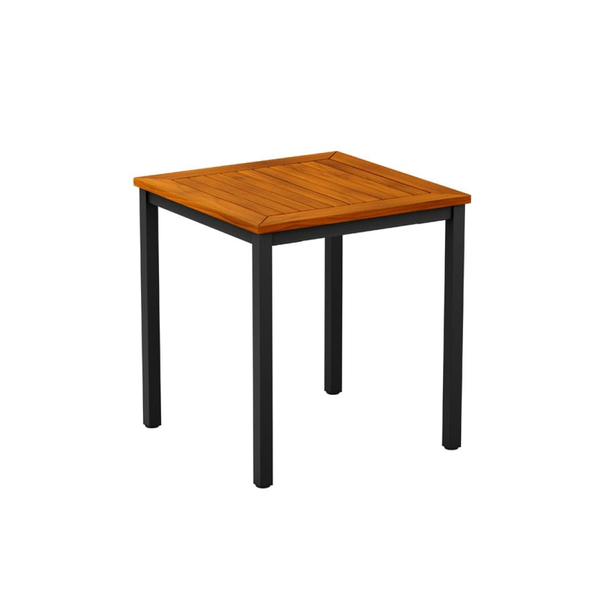 Inck - 4 Leg Wood Robinia Table - Black