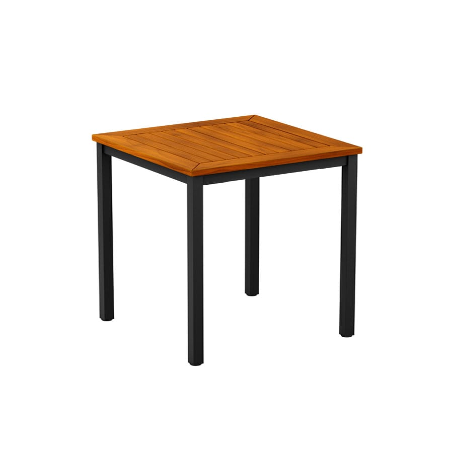 Inck - 4 Leg Wood Robinia Table - Black
