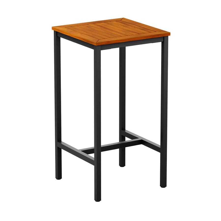 Inck - 4 Leg Poseur Table - Black - 60x60cm
