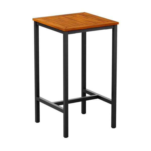 Inck - 4 Leg Poseur Table - Black - 70x70cm