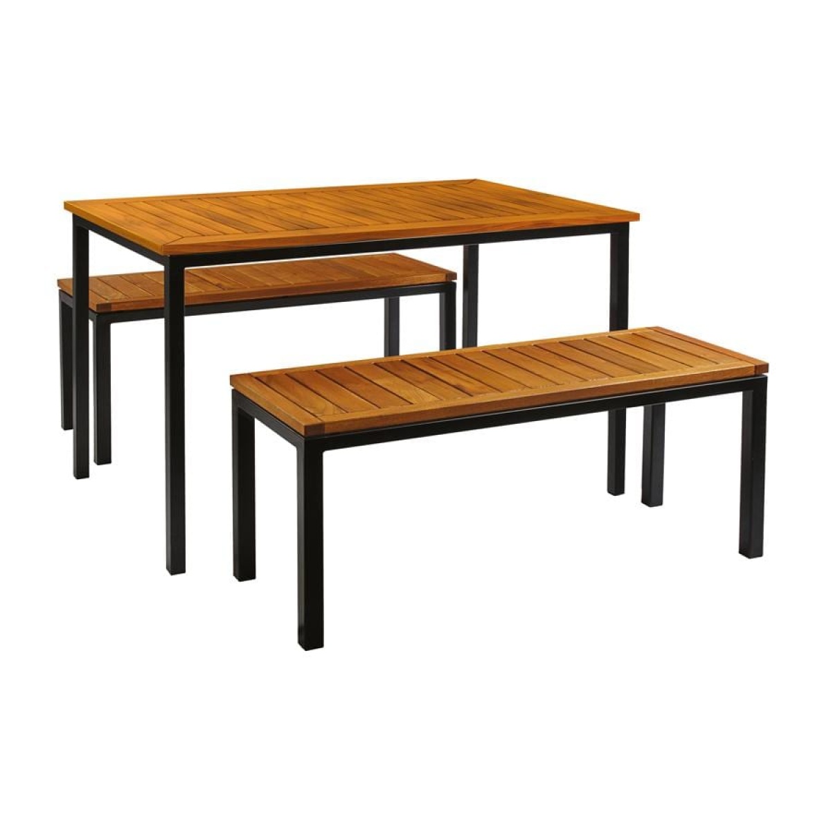 Inck Rectangular Bench Set