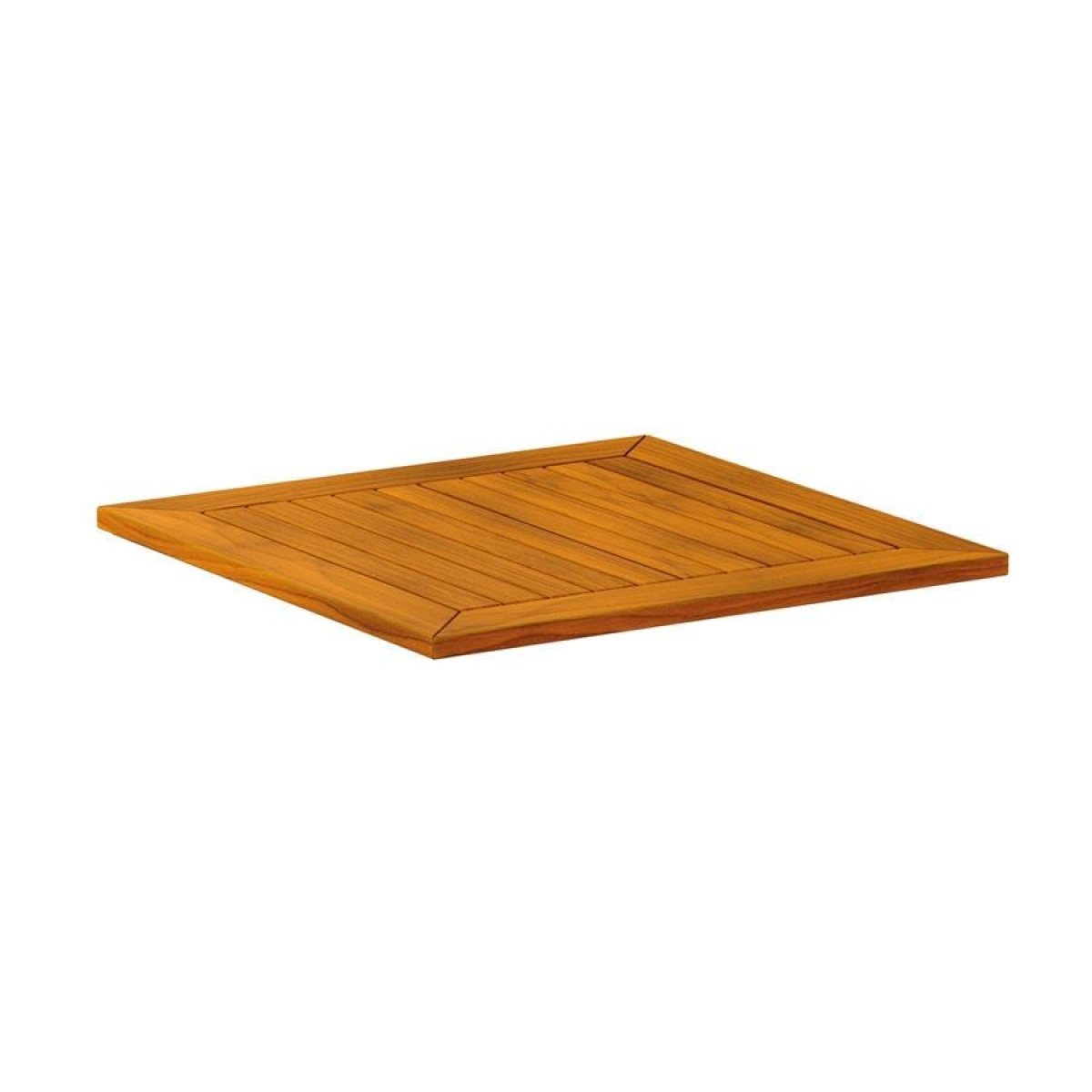 Insight Table Top - Robina Straight Slat - 80x80cm