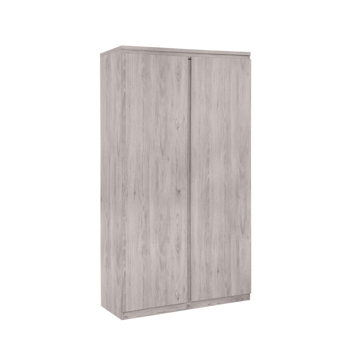 Pluto 2 Door Wardrobe Grey Oak