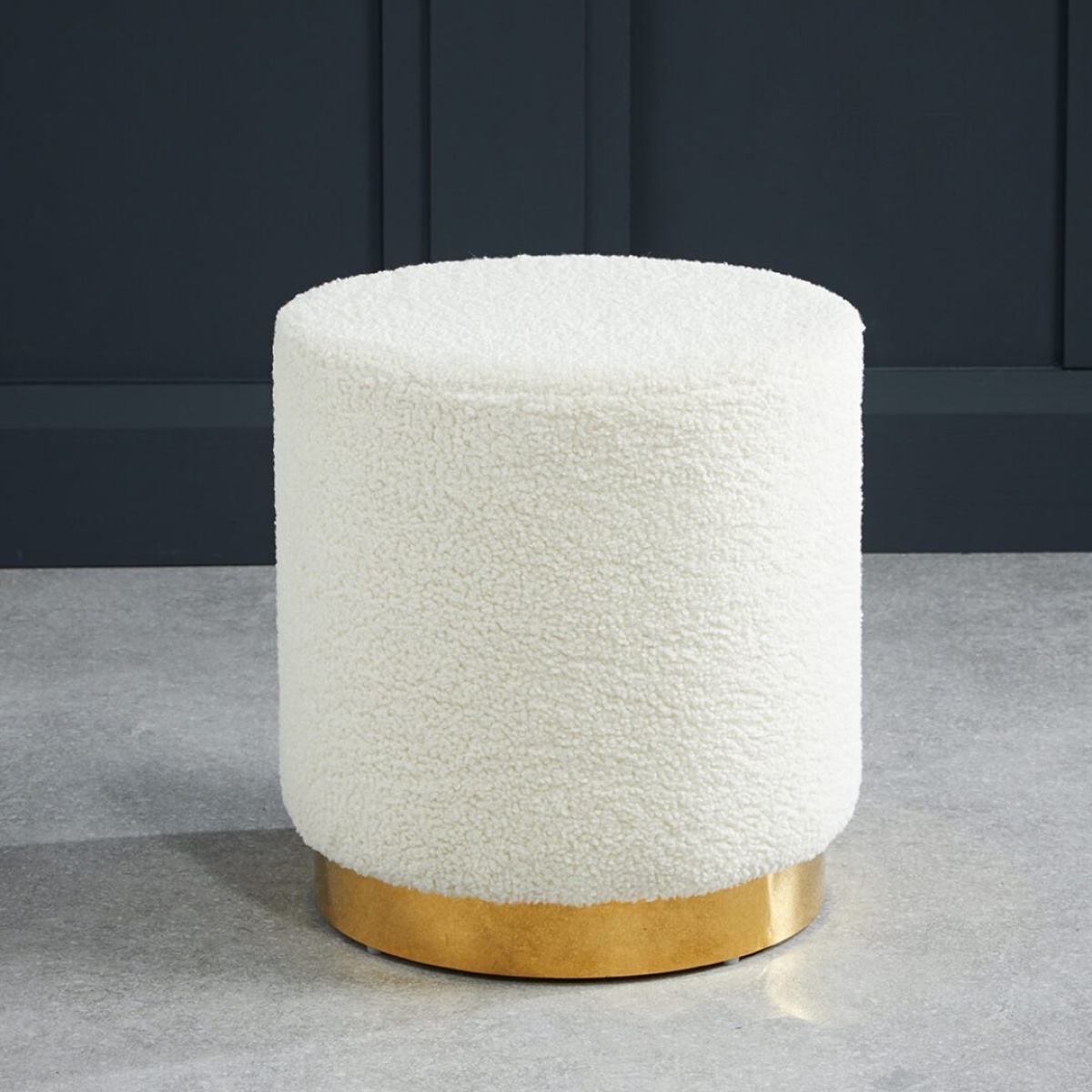 Tara Pouffe Ted Fabric Small