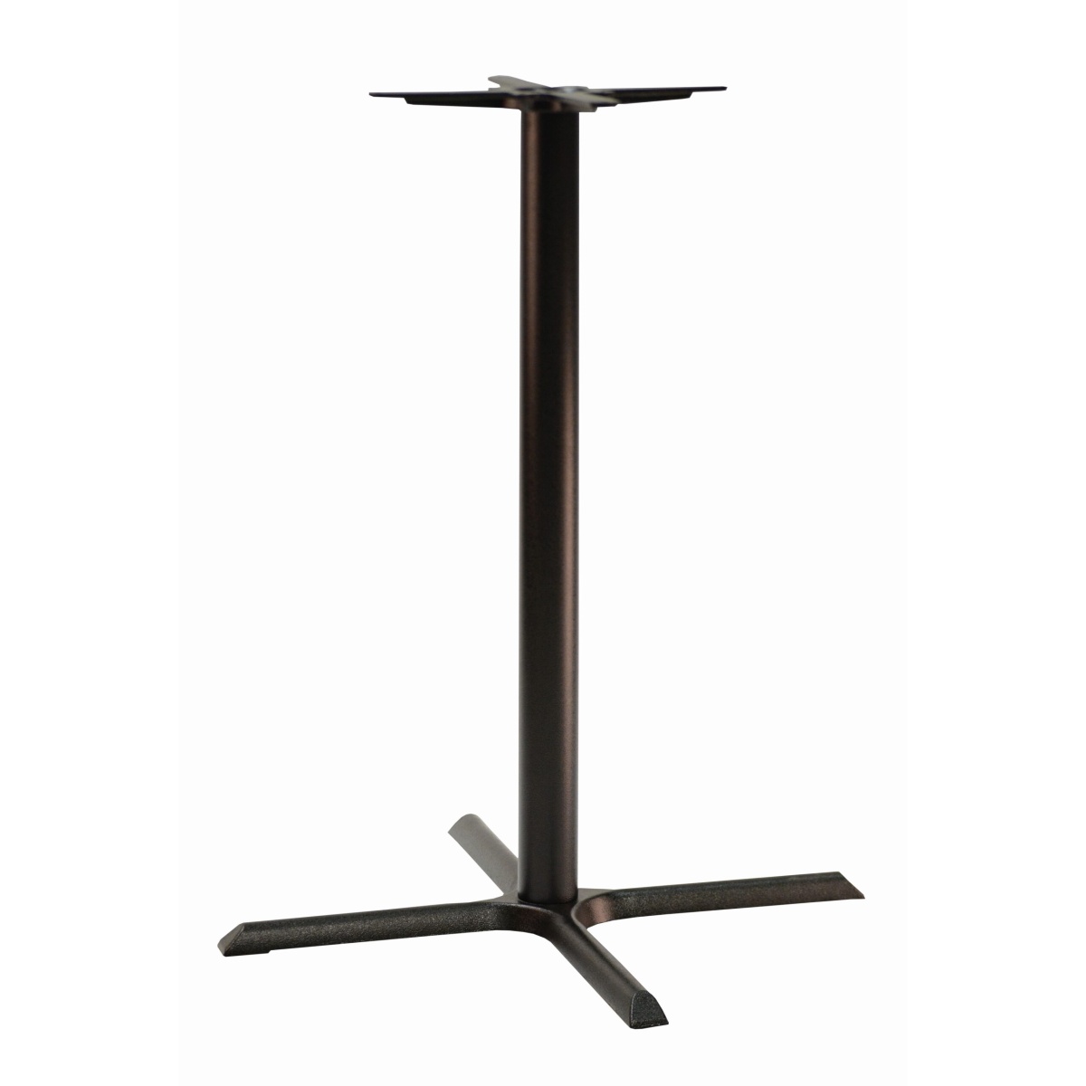 Elliot Black Cast Iron Table Base - Large Poseur