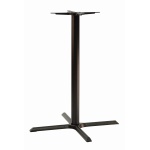 Elliot Black Cast Iron Table Base - Large Poseur