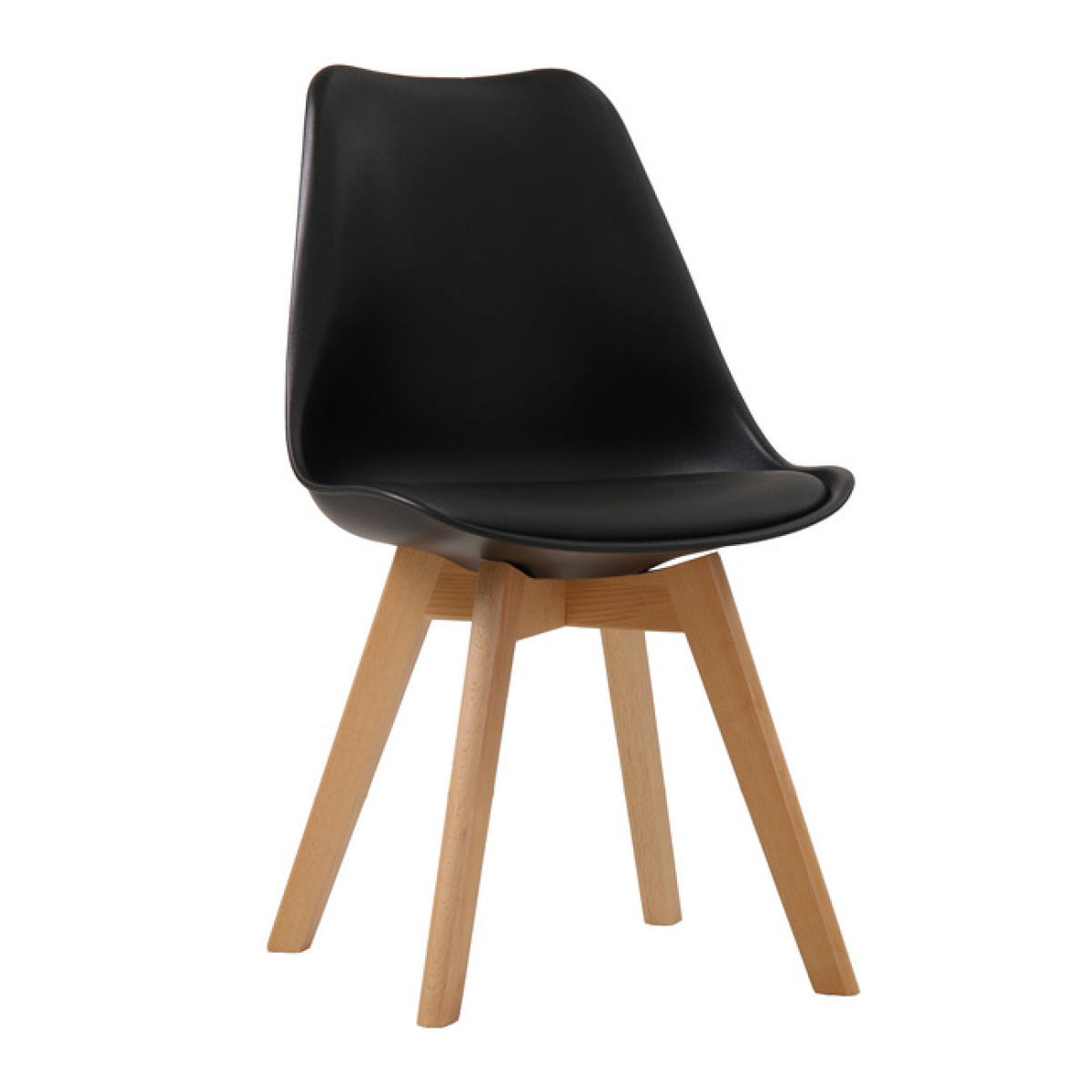 Lovet Chair Black (Pack Of 2)