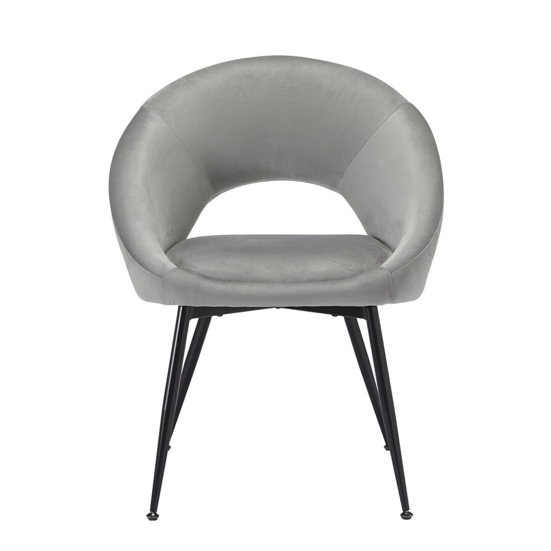 Kunnu Dining Chair Grey (Pack of 2)