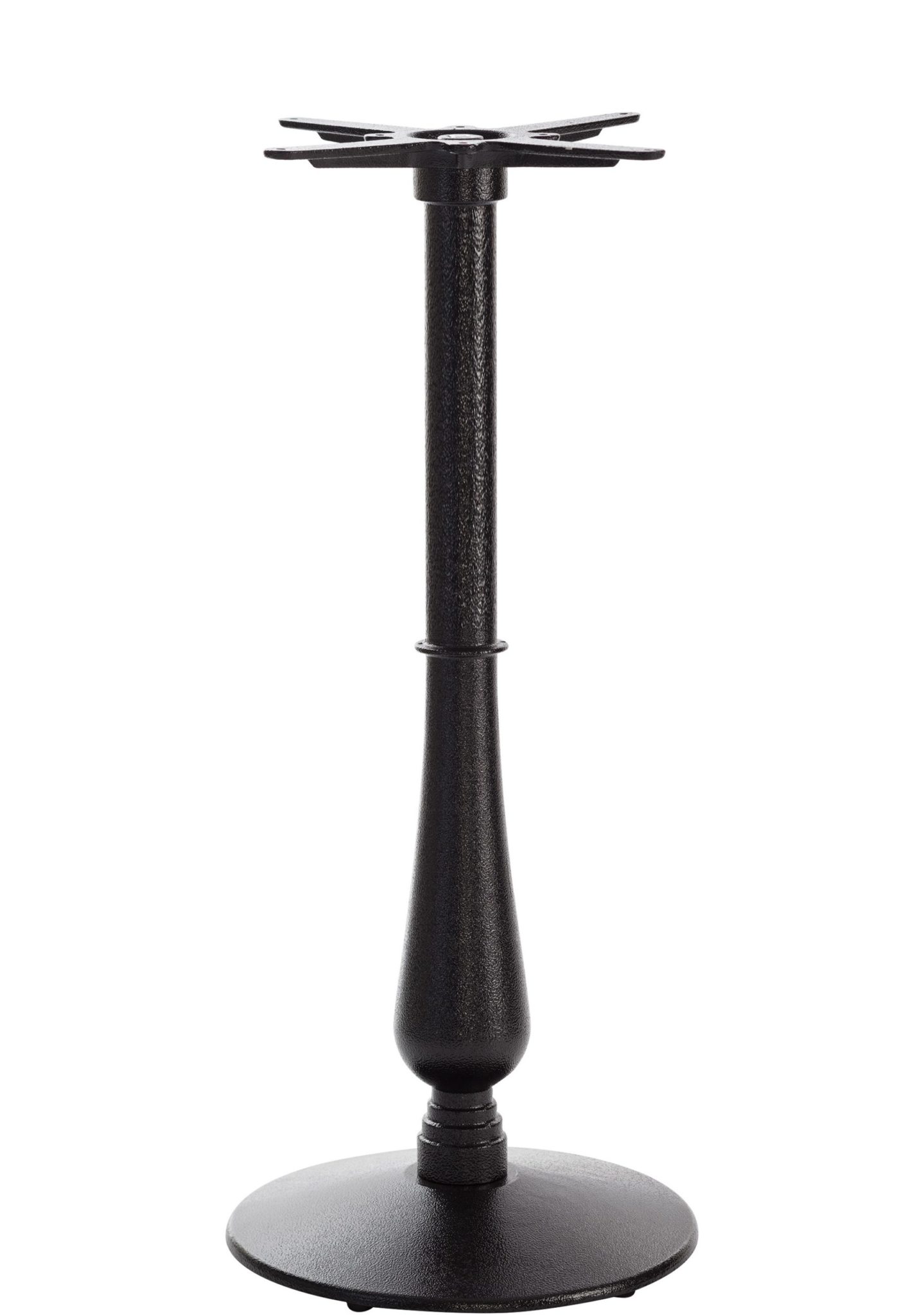 Black Cast Iron Candelabra Table Base - Medium - Poseur height - 1100 mm