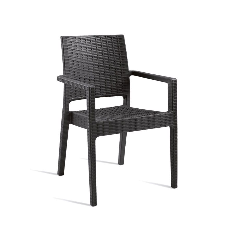 Minty Arm Chair - Dark Grey