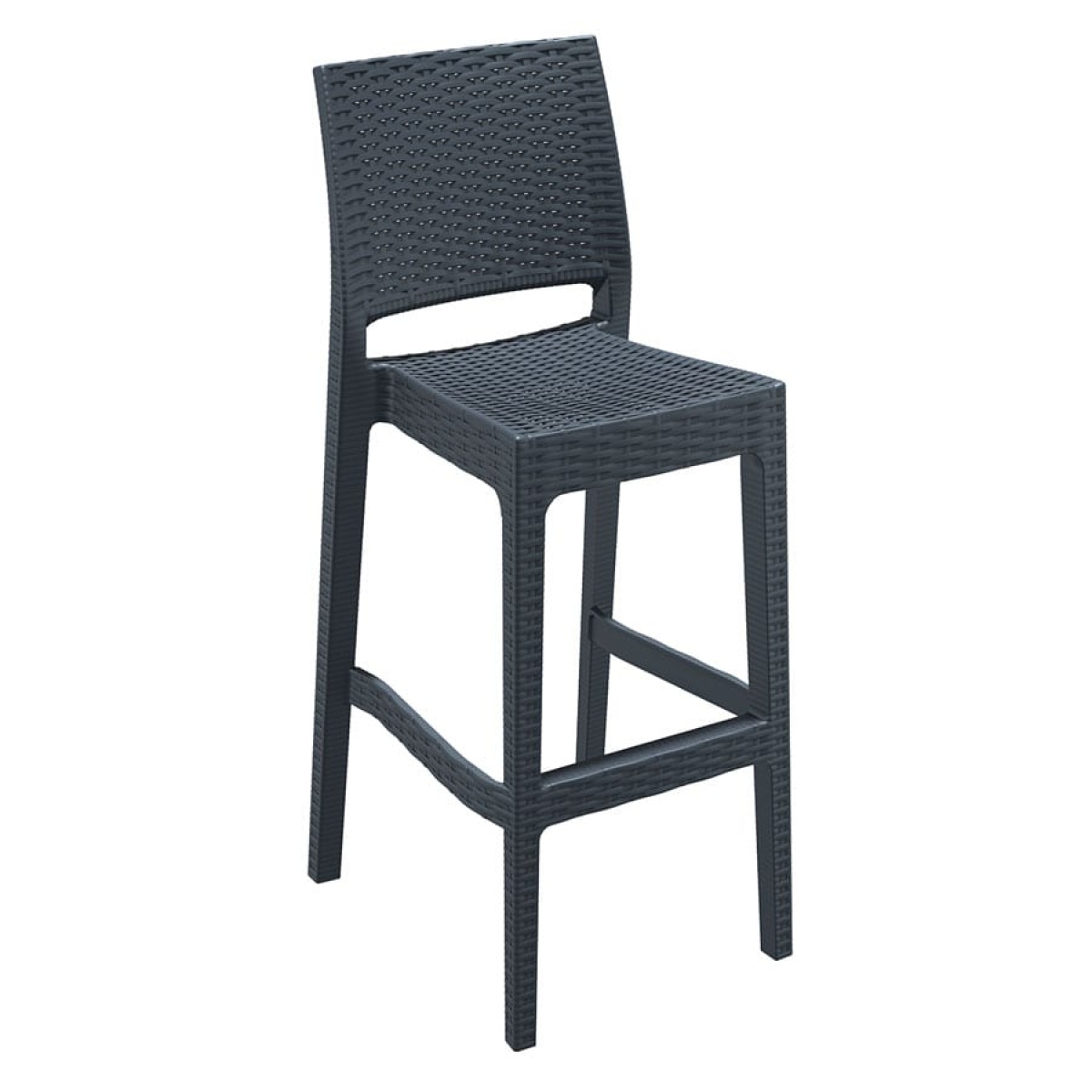 Minty Bar Stool - Dark Grey