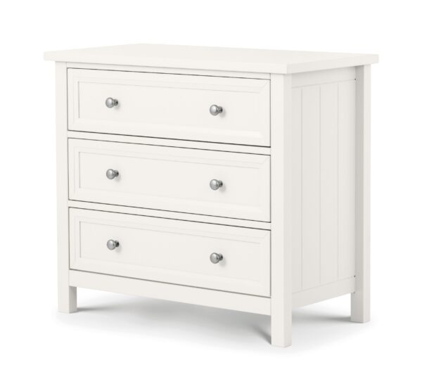 Marine 3 Drawer Chest - Surf White