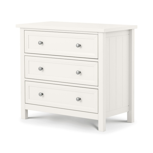 Marine 3 Drawer Chest - Surf White