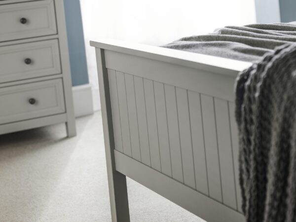 Marine 150Cm Bed - Dove Grey