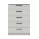 Midas Five Drawer Chest Fully Assembled