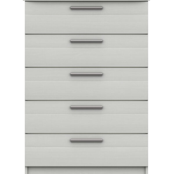 Midas Five Drawer Chest Fully Assembled