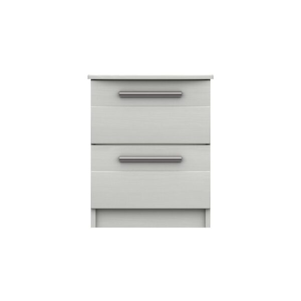 Midas Two Drawer Bedside Table