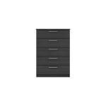 Midas Five Drawer Chest - Graphite Woodgrain