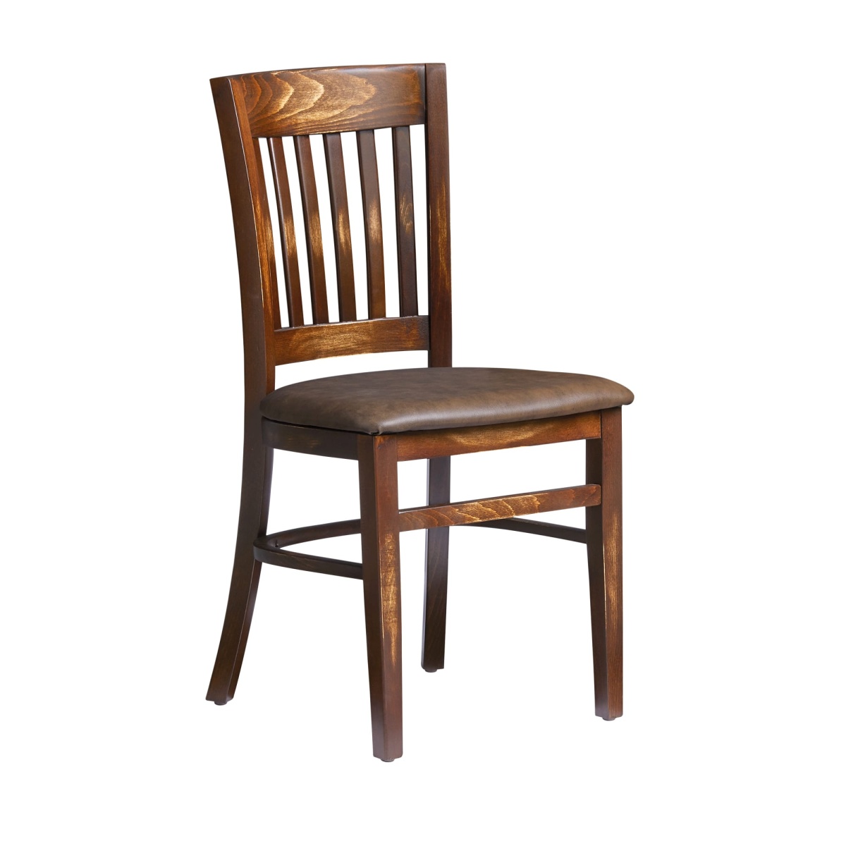 Millet Side Chair - Weathered - Distressed Bark Lascari Faux Leather