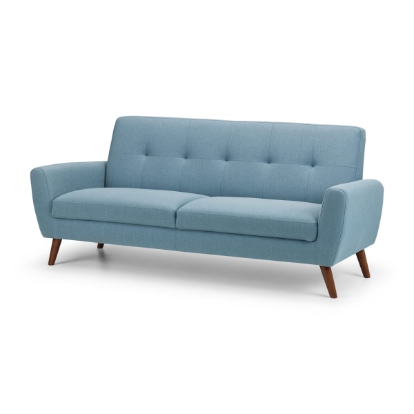 Honcho 3 Seater Compact Sofa - Blue