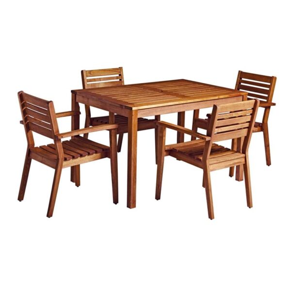 Meer Rectangular Table And Chairs Set