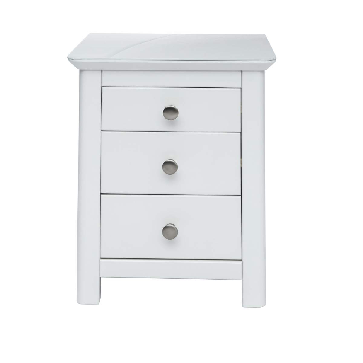 Nel 3 Drawer Bedside Cabinet