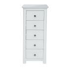 Nel 5 Drawer Narrow Chest