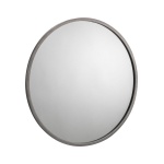 Mordent Round Pewter Wall Mirror