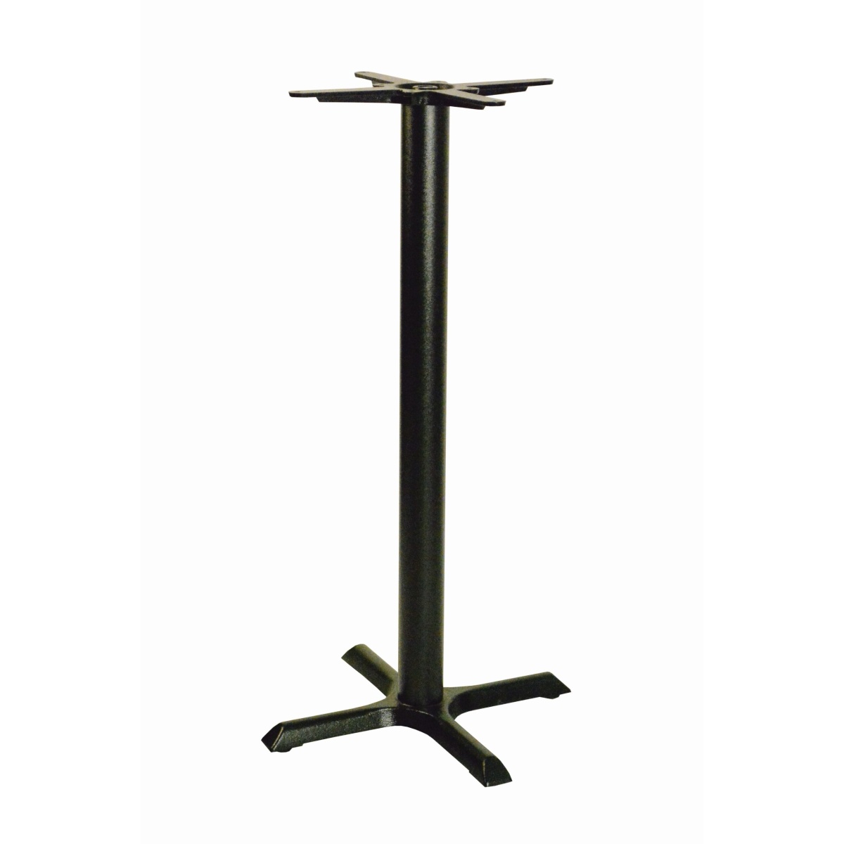 Elliot Black Cast Iron Table Base - Small Poseur