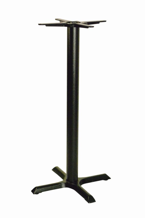 Elliot Black Cast Iron Table Base - Small Poseur