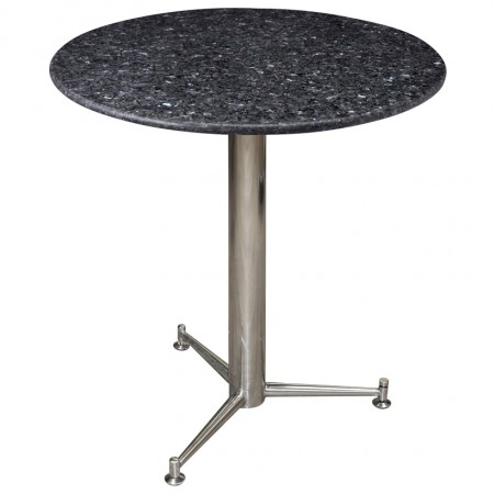 Payson Table Chrome/Stainless Steel Frame Granite Marble/Quartz Tops