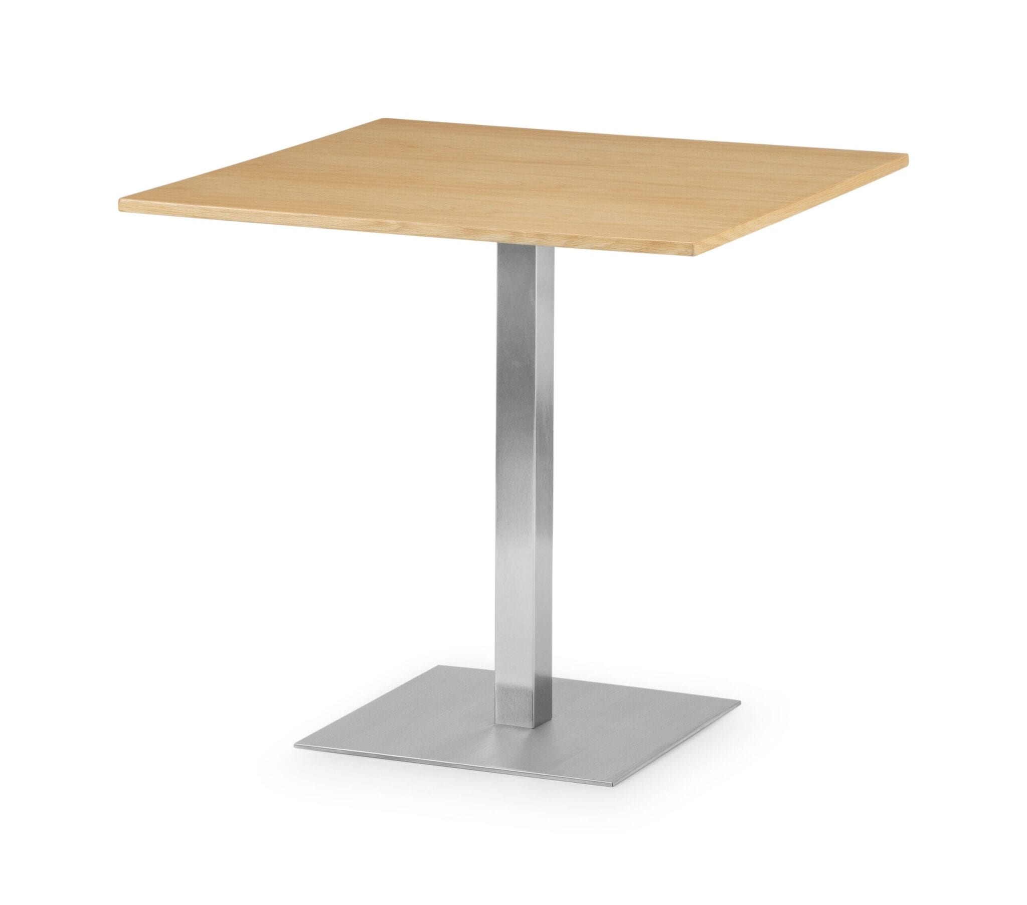 Wisp Square Pedestal Table Oak
