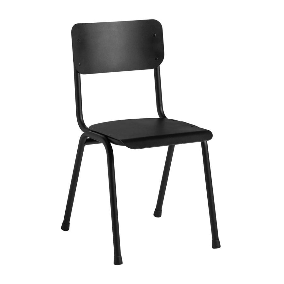 Quinine Sidechair - Aluminium - Black Ral 9005