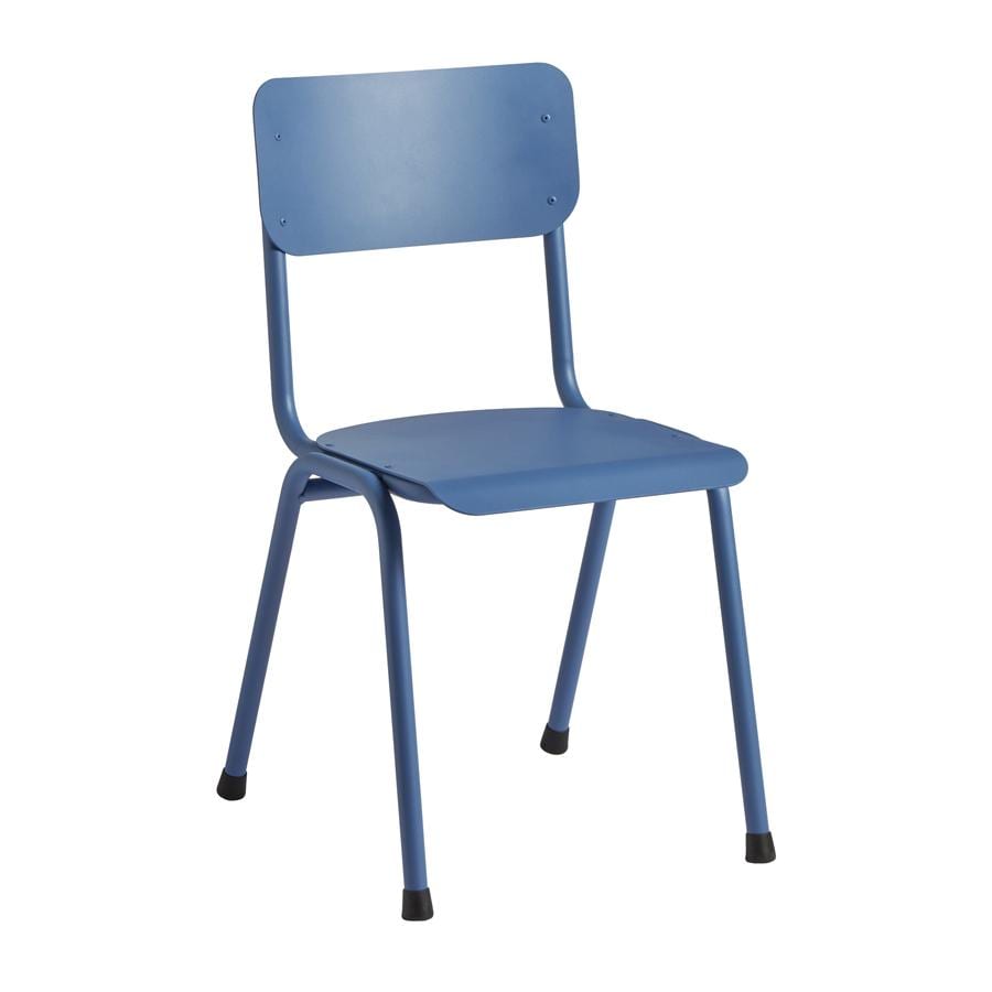 Quinine Sidechair - Aluminium - Blue Ral 5023