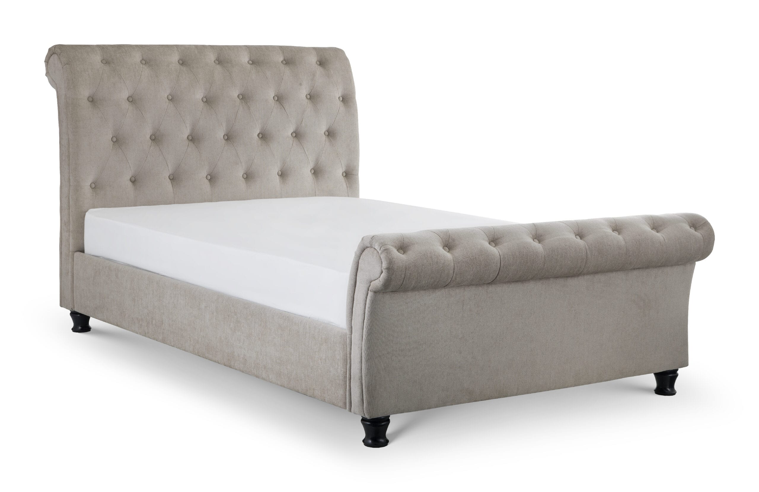 Caravegio Fabric Bed 135Cm