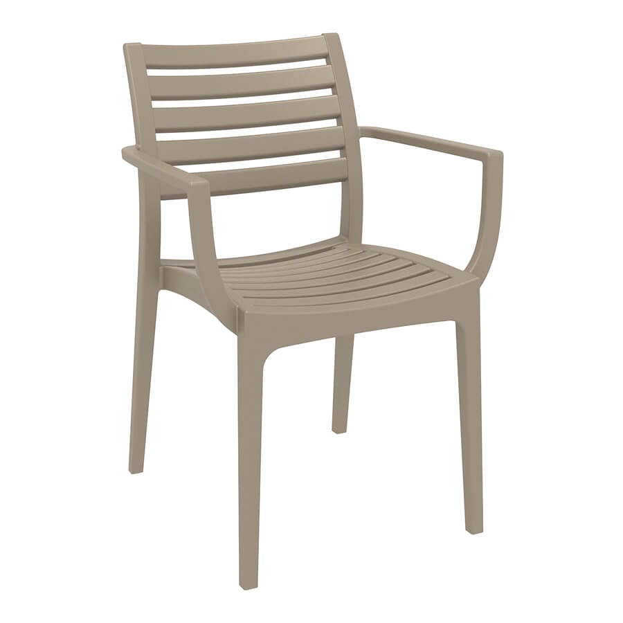 Realm Arm Chair - Taupe