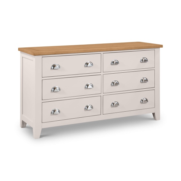 Lipman 6 Drawer Wide Chest