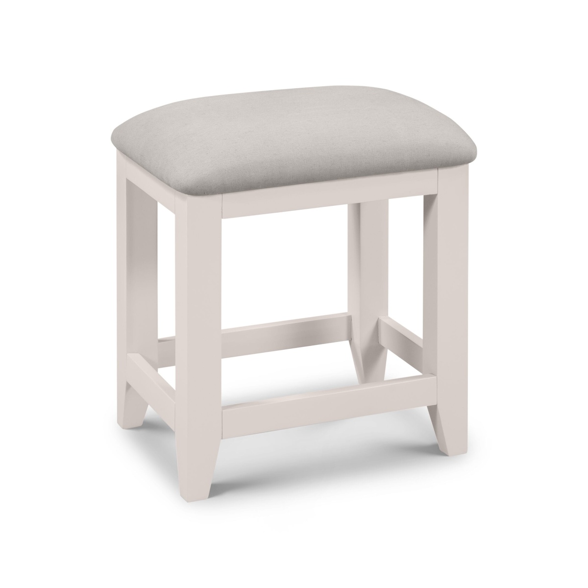 Lipman Dressing Stool Grey Lacquer