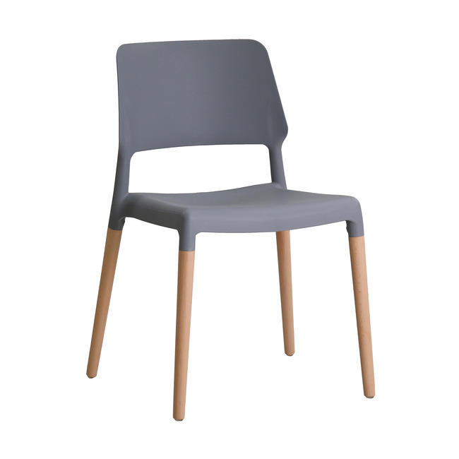 Rovert Chair Grey (Pack Of 2)