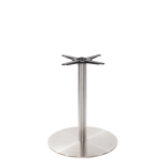 Round Stainless Steel Table Base - Large - Height - 730 Mm