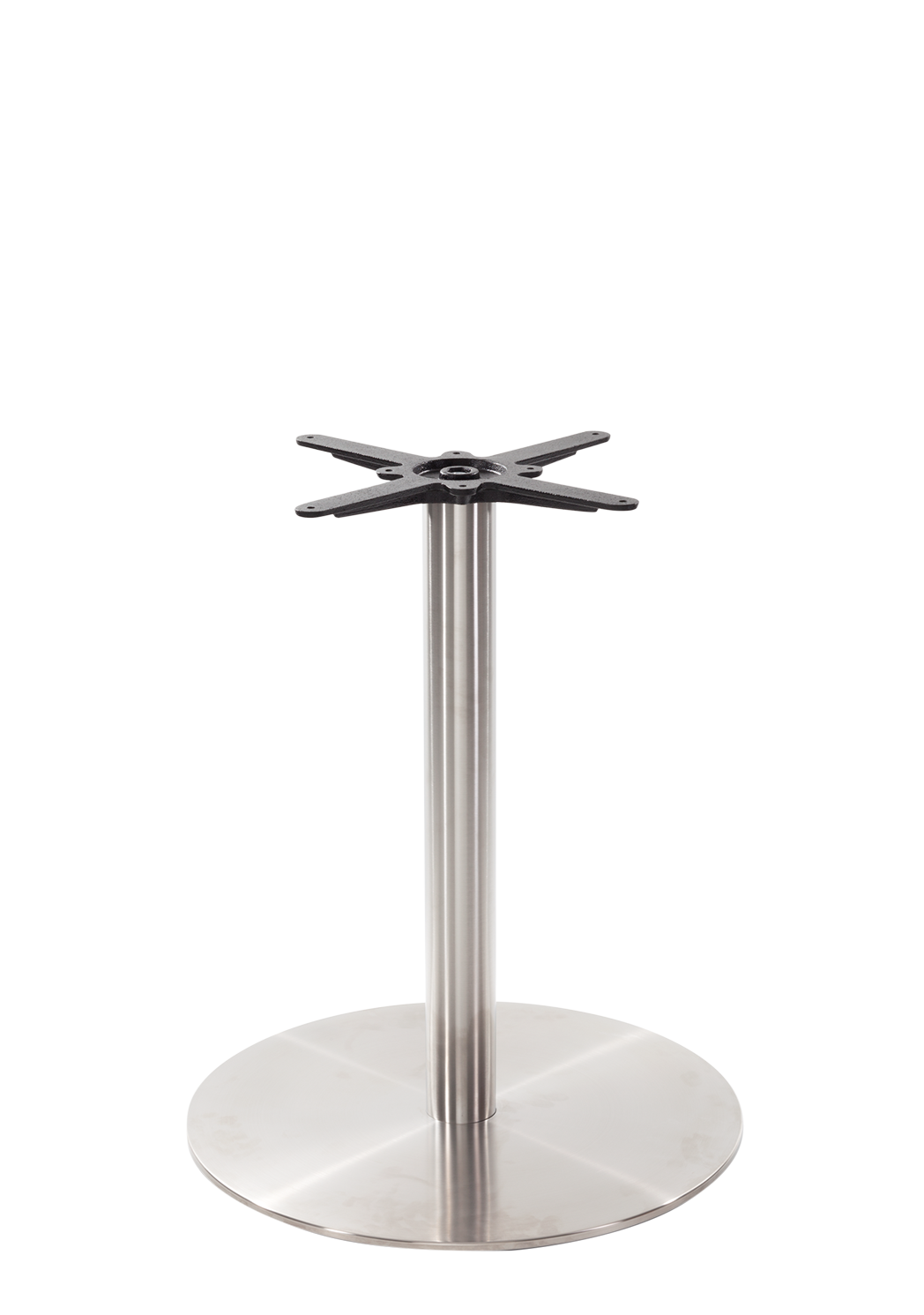 Round Stainless Steel Table Base - Large - Height - 730 Mm