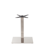 Rectangular S/Steel Table Base - Single - Height - 730 mm