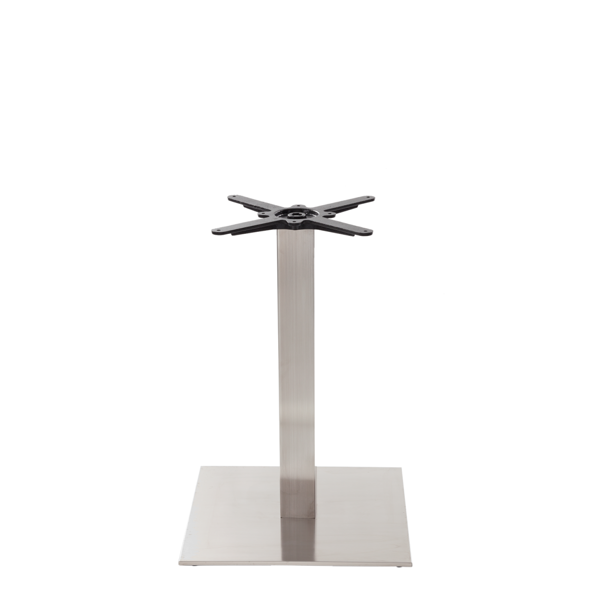 Square Stainless Steel Table Base - Large - Height - 730 Mm