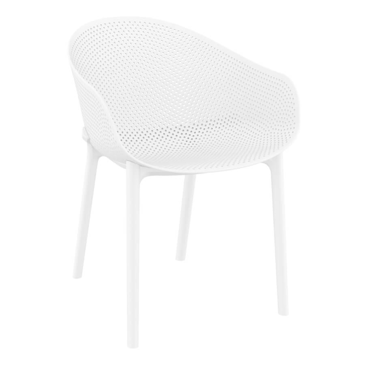 Skillet Armchair - White