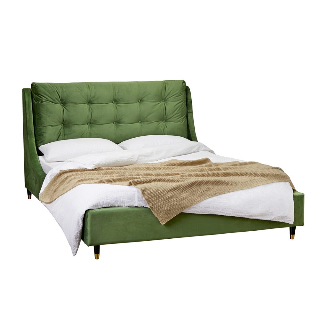 Vroane Green Kingsize Bed