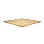 Whimsey Solid Ash Table Top - Unfinished - 90cm x 90cm (Square)